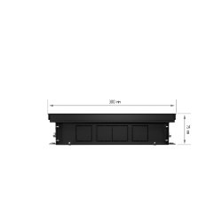 Внутрипольный конвектор Royal Thermo Atrium 75/300/1100-DG-U-DB