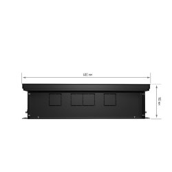 Внутрипольный конвектор Royal Thermo Atrium 110/400/1900-DG-U-LB