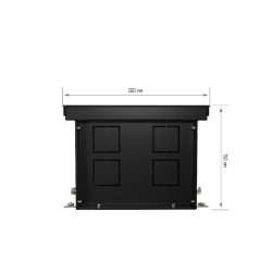 Внутрипольный конвектор Royal Thermo Atrium 150/200/2700-DG-U-AU