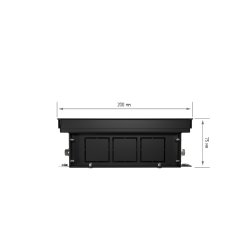 Внутрипольный конвектор Royal Thermo Atrium 75/200/2100-DG-U-NA