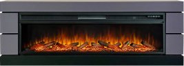 Каминокомплект Royal Flame Modern 60 SFT (Разборный) с очагом Vision 60 LOG LED серый графит