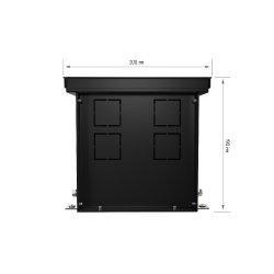 Внутрипольный конвектор Royal Thermo Atrium 190/200/1500-DG-U-BL