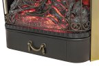 Каминокомплект Royal Flame Dublin RUSTIC (Разборный) с очагом Majestic FX M Brass слоновая кость