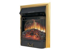 Каминокомплект Royal Flame Dublin RUSTIC (Разборный) с очагом Majestic FX M Brass слоновая кость