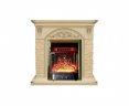Каминокомплект Interflame Берн сланец с очагом Majestic FX M Brass