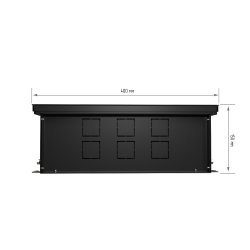 Внутрипольный конвектор Royal Thermo Atrium 150/400/1700-DG-U-BL